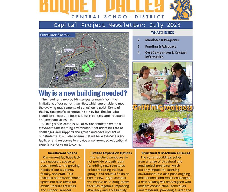 July 2023 Capital Project Newsletter